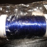 Blue Metallic Wire