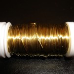 Gold Metallic Wire
