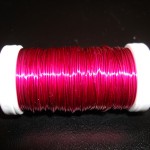 Strong Pink Metallic Wire