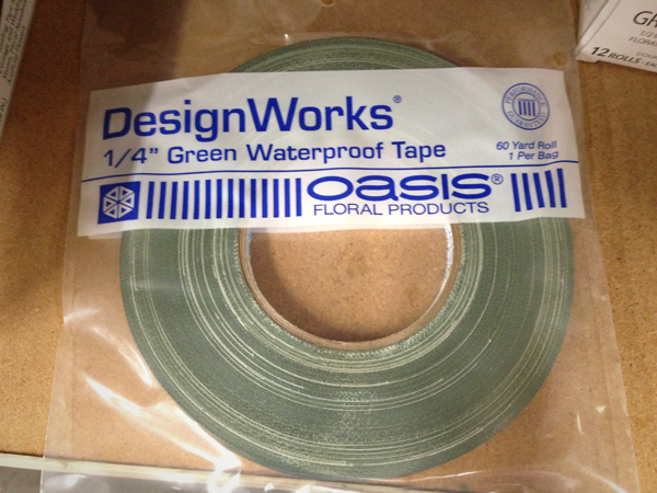 Oasis Green Waterproof Tape, 1/4