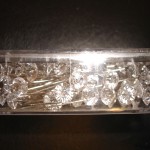 Clear Diamante Pins