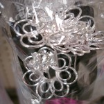 Wire Flower Pins