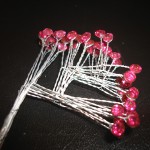 Fuchsia Rhinestone Spray