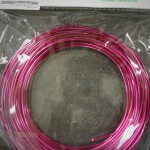 Strong Pink Aluminum Wire