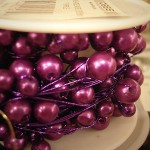 Purple Beaded Wire