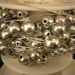 Silver Beaded Wire