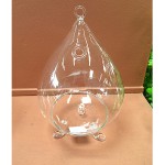 64605 Three-Legged Glass Vase